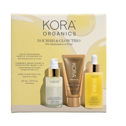 Nourish Glow Trio Hydration подарочный набор Kora Organics
Nourish Glow Trio Hydration подарочный набор Kora Organics