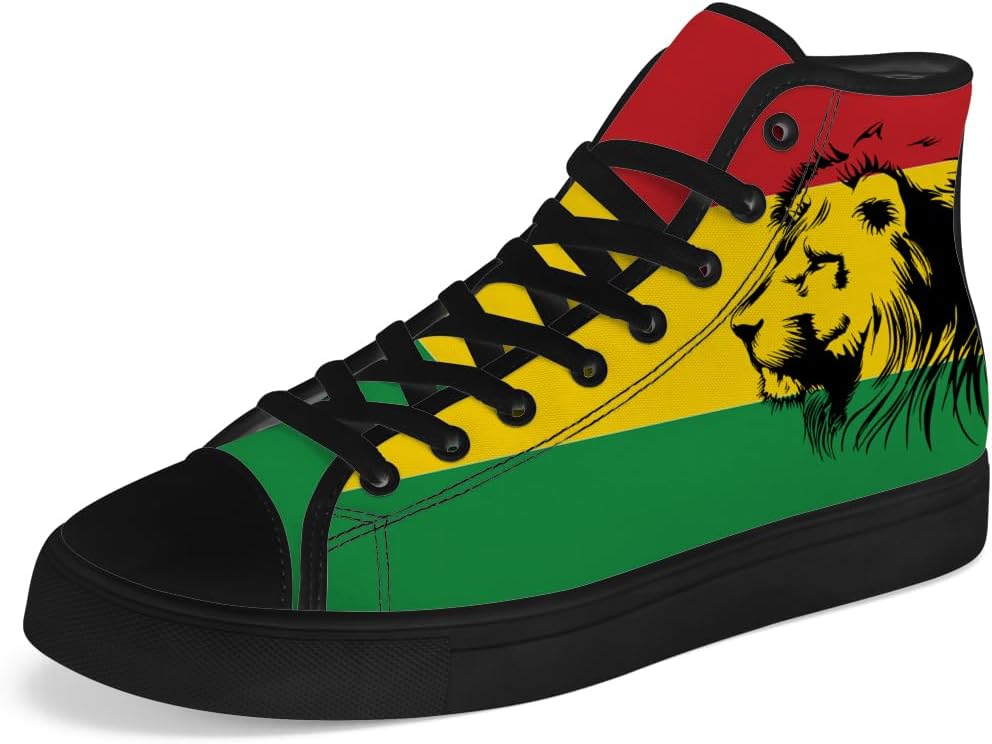 Кеды на высокой платформе chebing Rasta для мужчин и женщин, регги, высокие кроссовки, шнуровка, повседневная обувь, подарок для папы и мамы, зеленый
Кеды на высокой платформе chebing Rasta для мужчин и женщин, регги, высокие кроссовки, шнуровка, повседневная обувь, подарок для папы и мамы, зеленый