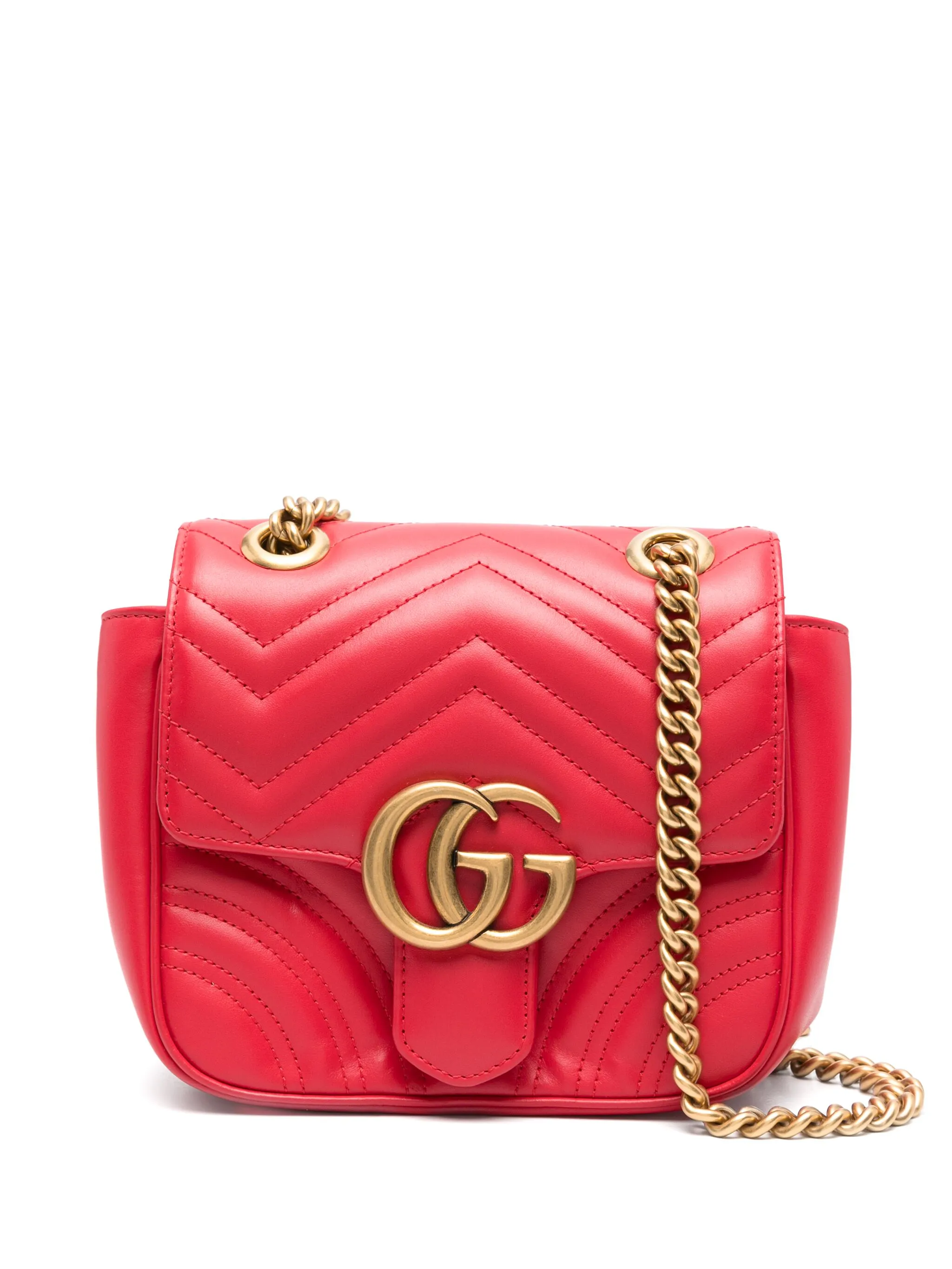 Мини-сумка на плечо GG Marmont Gucci, красный
Мини-сумка на плечо GG Marmont Gucci, красный