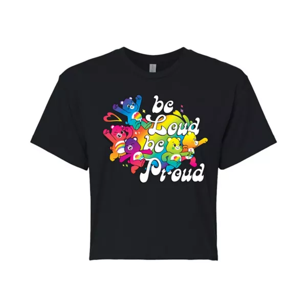 Укороченная футболка «Медведи заботы» для юниоров «Будь громким, будь гордым, гордись» Licensed Character, черный
Укороченная футболка «Медведи заботы» для юниоров «Будь громким, будь гордым, гордись» Licensed Character, черный