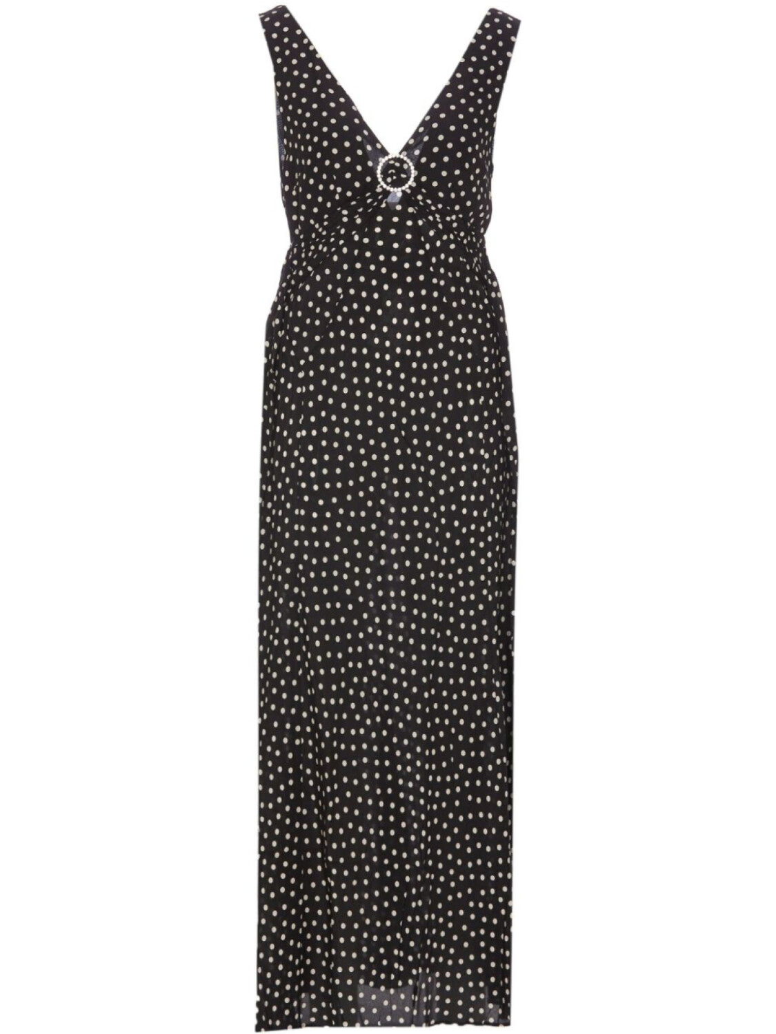 Rixo платье в горох, черный 
Rixo платье в горох, черный