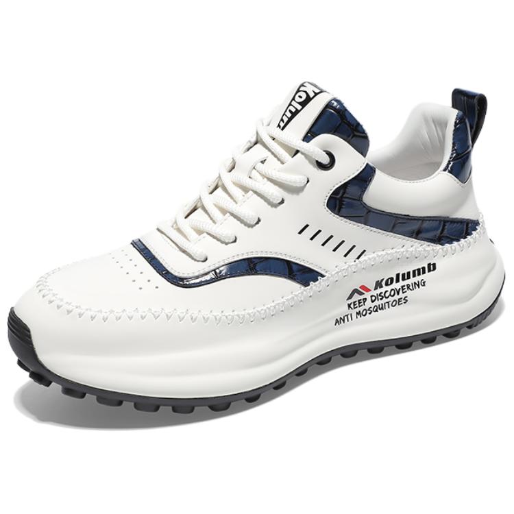 KOLUMB Антискользящие износостойкие мужские повседневные кеды низкие, белый/синий (рекомендуем брать на размер меньше)
KOLUMB Антискользящие износостойкие мужские повседневные кеды низкие, белый/синий (рекомендуем брать на размер меньше)