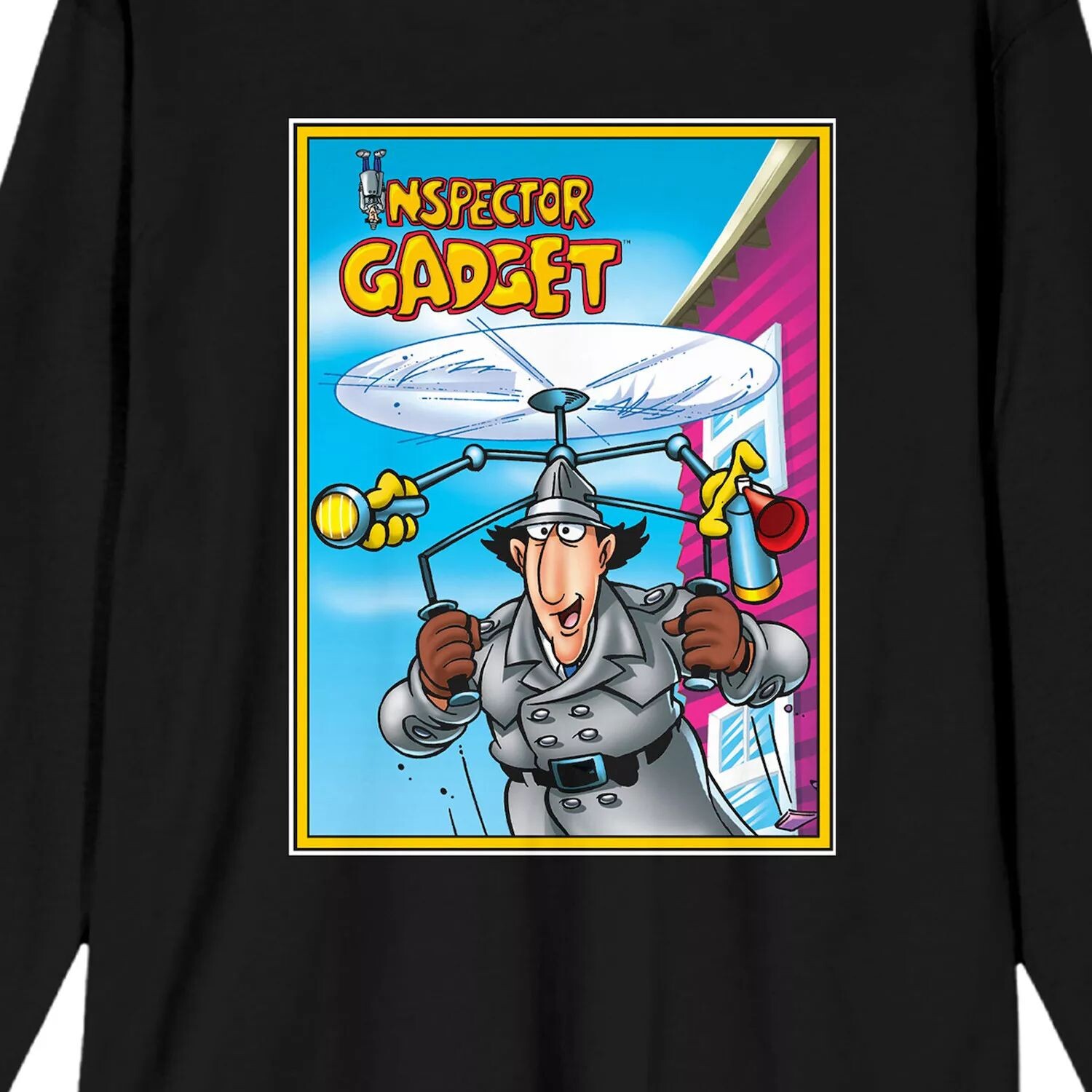 Мужская классическая футболка Inspector Gadget Tee Licensed Character
Мужская классическая футболка Inspector Gadget Tee Licensed Character