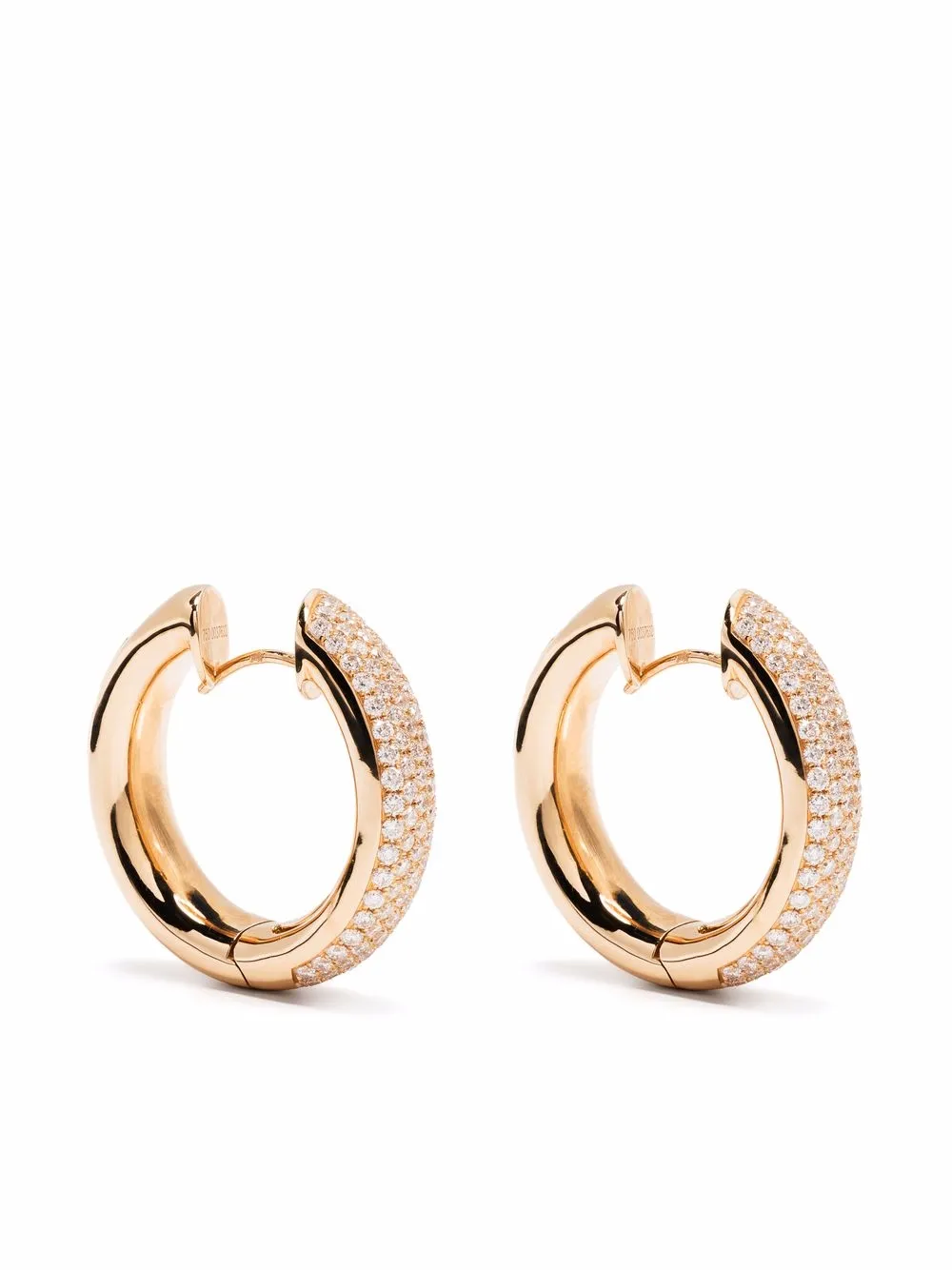 Серьги-кольца Amsterdam из розового золота с бриллиантами Tirisi
Серьги-кольца Amsterdam из розового золота с бриллиантами Tirisi