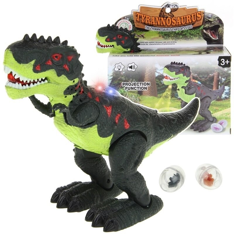 Интерактивный динозавр тираннозавр стремительно откладывает светящиеся яйца Urwiskowo
Интерактивный динозавр тираннозавр стремительно откладывает светящиеся яйца Urwiskowo