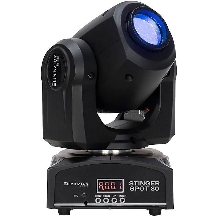 Прожектор с подвижной головкой ADJ ADJ Stinger Spot 30-Watt Mini Moving Head Spotlight
Прожектор с подвижной головкой ADJ ADJ Stinger Spot 30-Watt Mini Moving Head Spotlight
