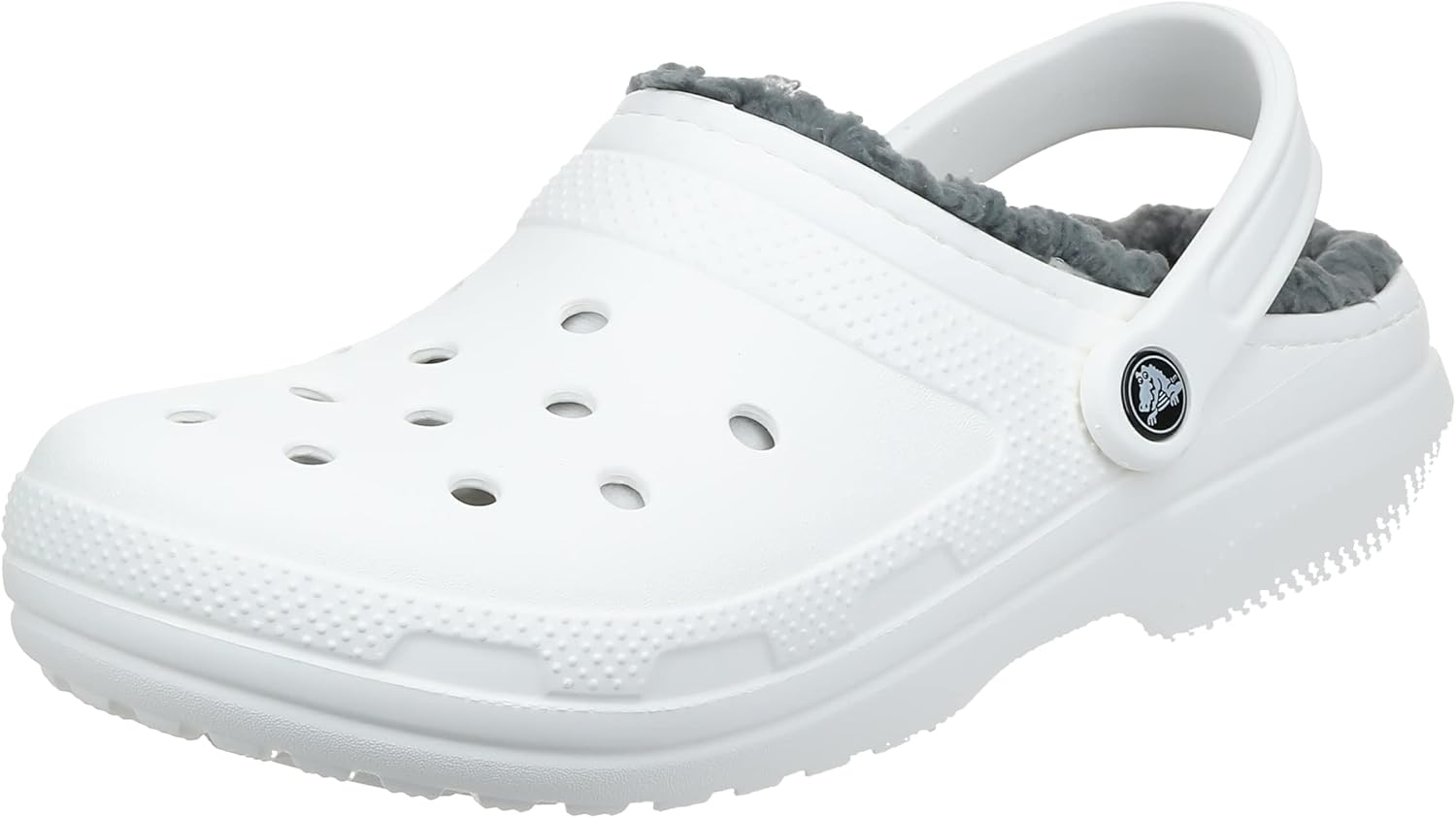 Детские классические сабо Crocs унисекс с подкладкой, белый/серый
Детские классические сабо Crocs унисекс с подкладкой, белый/серый