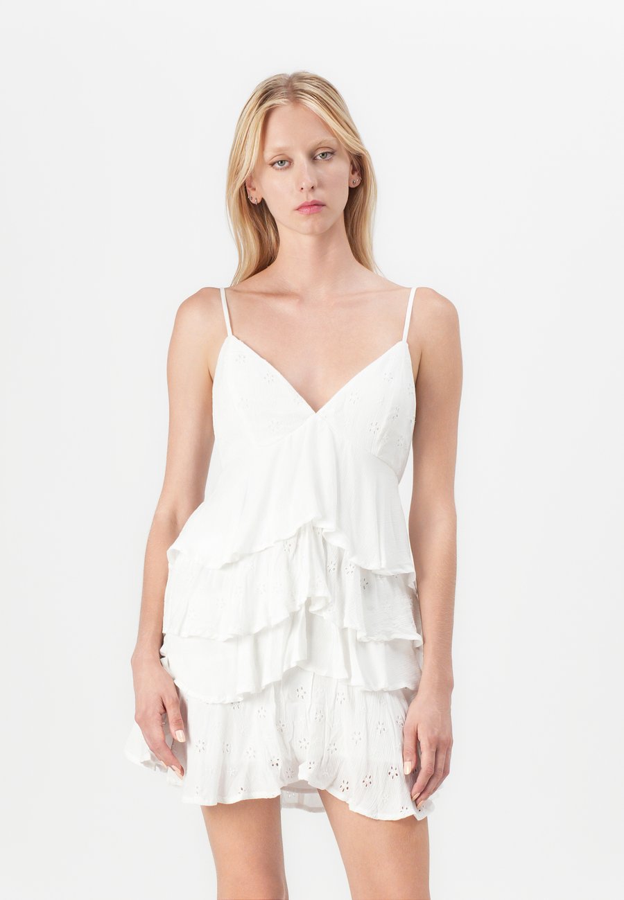 Платье Hollister Co. V NECK RUFFLE TIER MINI DRESS PRETTY, White
Платье Hollister Co. V NECK RUFFLE TIER MINI DRESS PRETTY, White