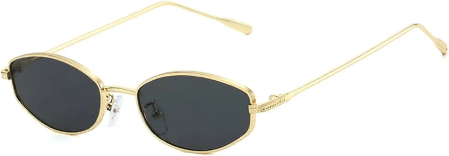 Willochra Модные металлические шестиугольные солнцезащитные очки для женщин и мужчин, золотистые, винтажные, геометрические, маленькие, ретро, «кошачий глаз», C6
Willochra Модные металлические шестиугольные солнцезащитные очки для женщин и мужчин, золотистые, винтажные, геометрические, маленькие, ретро, «кошачий глаз», C6