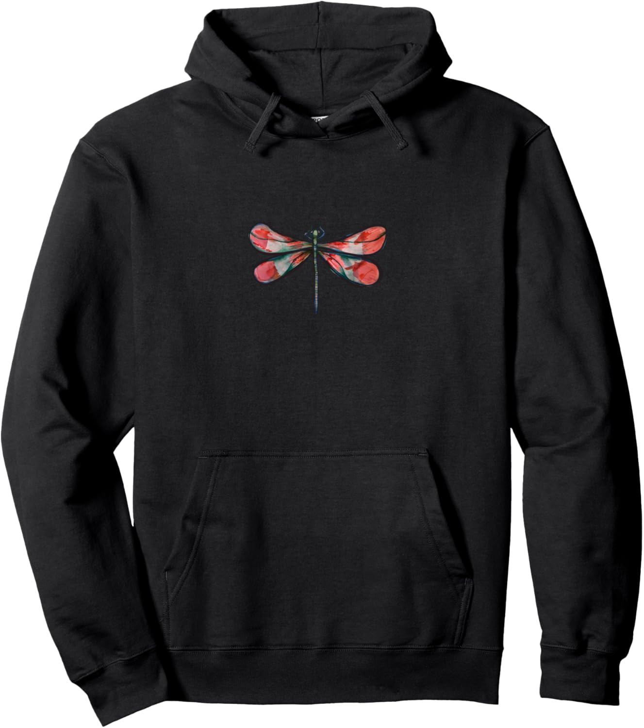 Худи с рисунком стрекозы в акварельном стиле Dragonfly Snugg, черный
Худи с рисунком стрекозы в акварельном стиле Dragonfly Snugg, черный
