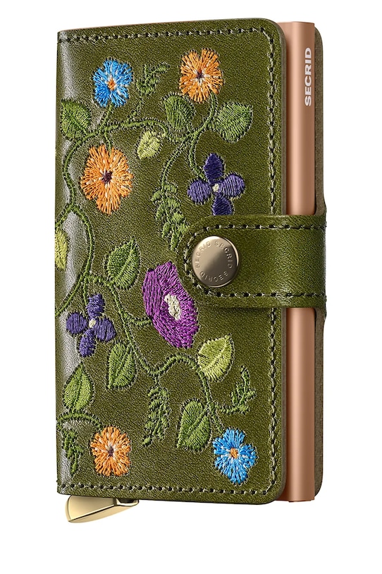 Кожаный кошелек STITCH FLORAL Secrid, зеленый
Кожаный кошелек STITCH FLORAL Secrid, зеленый