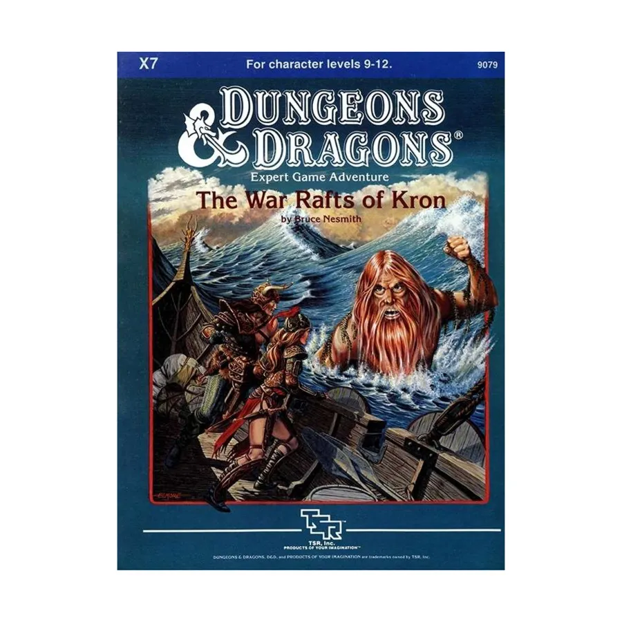Модуль War Rafts of Kron (POD, Black & White), Basic Dungeons & Dragons (Original Edition) - Modules & Adventures - X Series
Модуль War Rafts of Kron (POD, Black & White), Basic Dungeons & Dragons (Original Edition) - Modules & Adventures - X Series