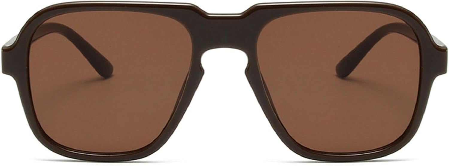 Квадратные женские ретро-солнцезащитные очки-пилот с градиентными линзами цвета океана и защитой от УФ-излучения UV400. Мужские модные солнцезащитные очки с леопардовым принтом и цветом шампанского mincl, Brown
Квадратные женские ретро-солнцезащитные очки-пилот с градиентными линзами цвета океана и защитой от УФ-излучения UV400. Мужские модные солнцезащитные очки с леопардовым принтом и цветом шампанского mincl, Brown