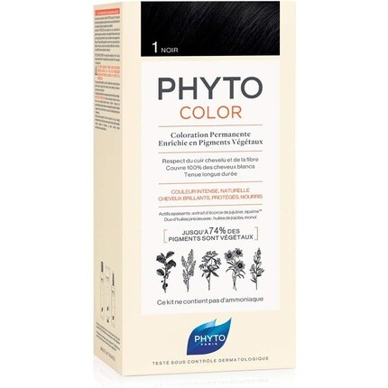 Краска для волос 210G - Черный, Phyto
Краска для волос 210G - Черный, Phyto