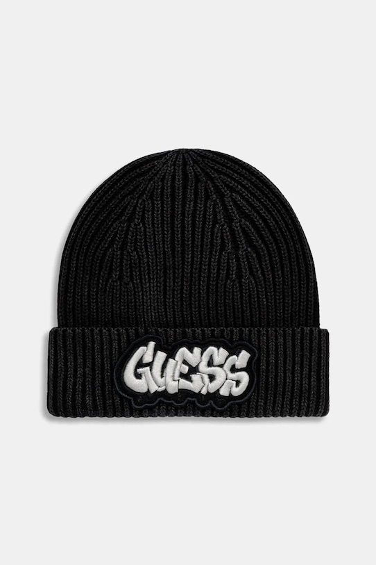 Хлопковая шапочка Guess, черный
Хлопковая шапочка Guess, черный