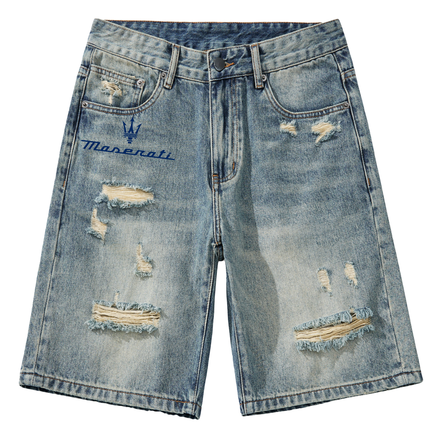 Джинсовые шорты унисекс Maserati, Washed Color
Джинсовые шорты унисекс Maserati, Washed Color