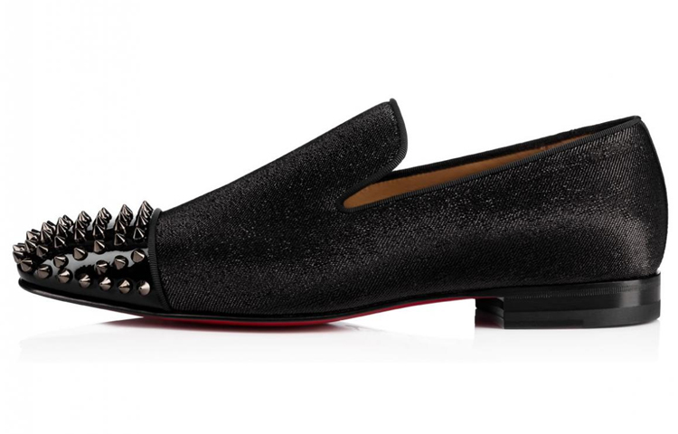 Christian Louboutin Мужские повседневные туфли CL Spooky, черные 
Christian Louboutin Мужские повседневные туфли CL Spooky, черные