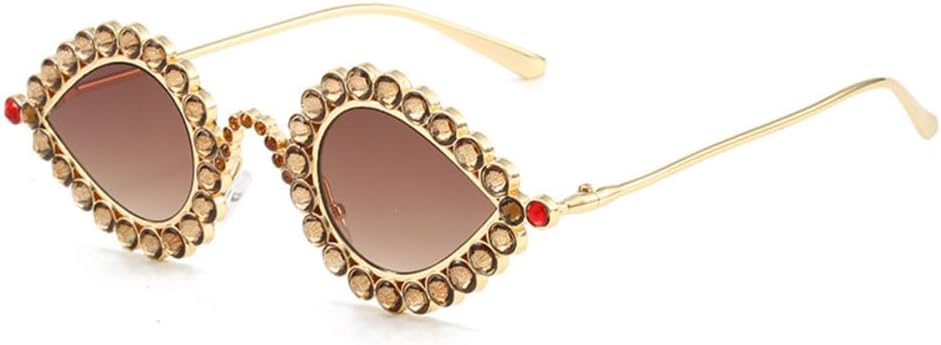 MUTYNE Роскошные солнцезащитные очки с бриллиантами для женщин и мужчин, модные солнцезащитные очки в винтажном стиле панк, «кошачий глаз», с кристаллами, маленькие, Gold Tea
MUTYNE Роскошные солнцезащитные очки с бриллиантами для женщин и мужчин, модные солнцезащитные очки в винтажном стиле панк, «кошачий глаз», с кристаллами, маленькие, Gold Tea