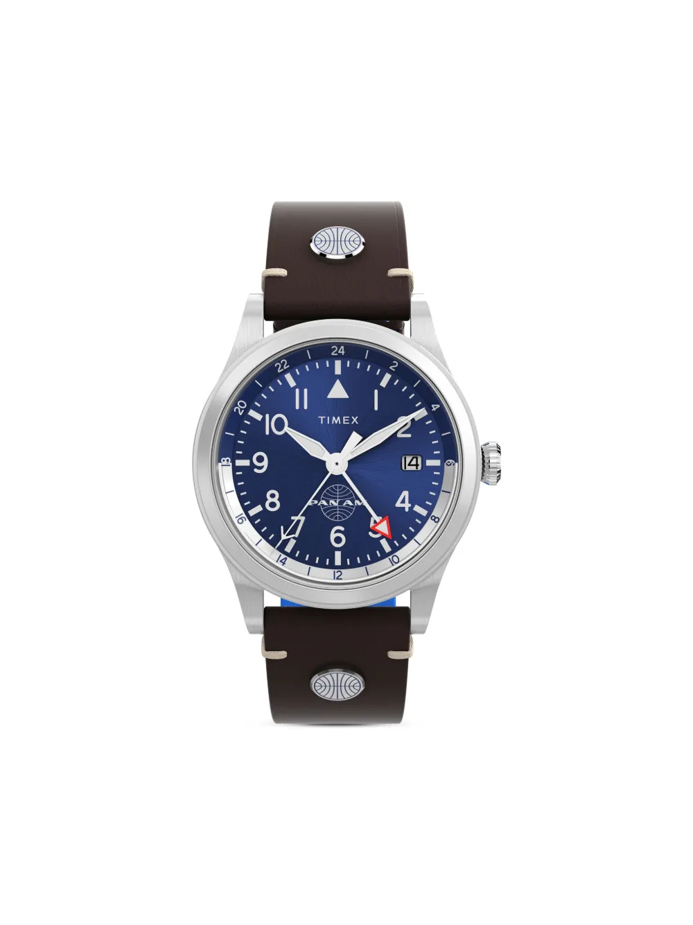 Наручные часы 39 мм из коллаборации с Pan Am Timex, коричневый
Наручные часы 39 мм из коллаборации с Pan Am Timex, коричневый