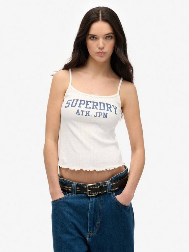 Графический топ Athletic Essentials с узором петель Superdry, Off White
Графический топ Athletic Essentials с узором петель Superdry, Off White