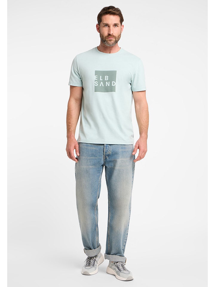 ELBSAND Бирюзовая футболка "Timu"
ELBSAND Бирюзовая футболка "Timu"
