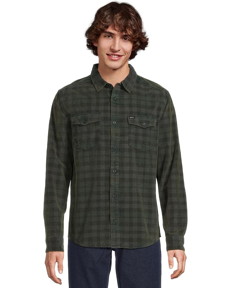 Мужская рубашка RVCA Artifice Cord Long Sleeve, Black Wash
Мужская рубашка RVCA Artifice Cord Long Sleeve, Black Wash