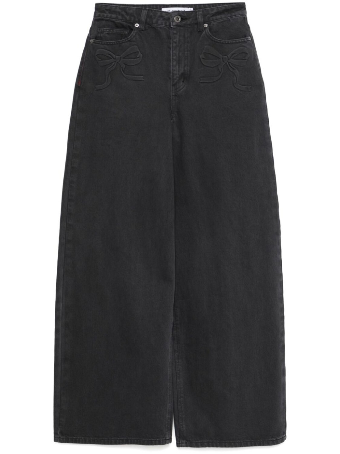 Джинсы с бантовым мотивом Self-Portrait, серый
Джинсы с бантовым мотивом Self-Portrait, серый