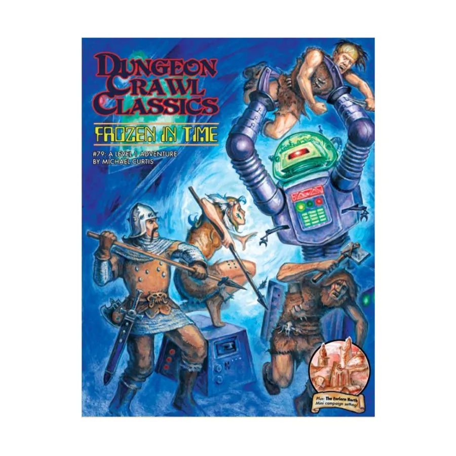 Модуль Frozen in Time w/The Forlorn North (4th+ Printing), Dungeon Crawl Classics Role Playing Games - Adventures
Модуль Frozen in Time w/The Forlorn North (4th+ Printing), Dungeon Crawl Classics Role Playing Games - Adventures