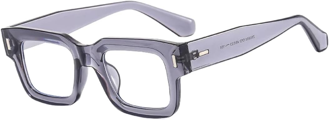 Солнцезащитные очки с защитой UV400 | Прозрачные линзы в стиле панк с заклепками | для женщин и мужчин, для занятий спортом на открытом воздухе и вождения (серый) LXLHWN, Grey Clear
Солнцезащитные очки с защитой UV400 | Прозрачные линзы в стиле панк с заклепками | для женщин и мужчин, для занятий спортом на открытом воздухе и вождения (серый) LXLHWN, Grey Clear