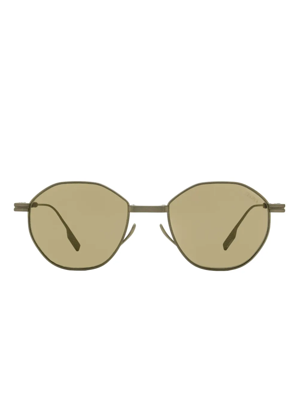 Солнцезащитные очки в круглой оправе Zegna, зеленый
Солнцезащитные очки в круглой оправе Zegna, зеленый