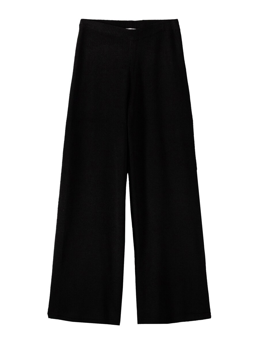 Широкие брюки Bershka, черный
Широкие брюки Bershka, черный