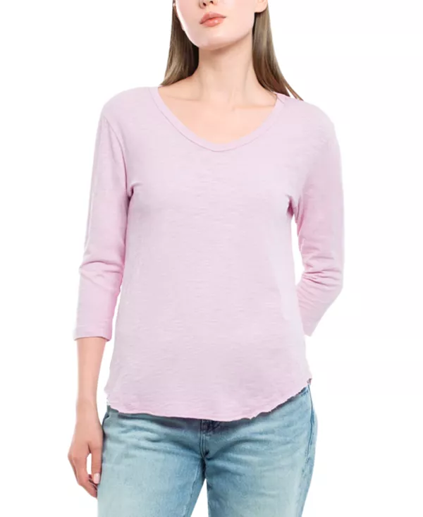 Футболка с рукавами 3/4 и необработанным краем Wilt Clothing, розовый
Футболка с рукавами 3/4 и необработанным краем Wilt Clothing, розовый