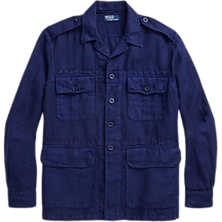Рубашка Button fastening Jacket Polo Ralph Lauren, темно-синий
Рубашка Button fastening Jacket Polo Ralph Lauren, темно-синий