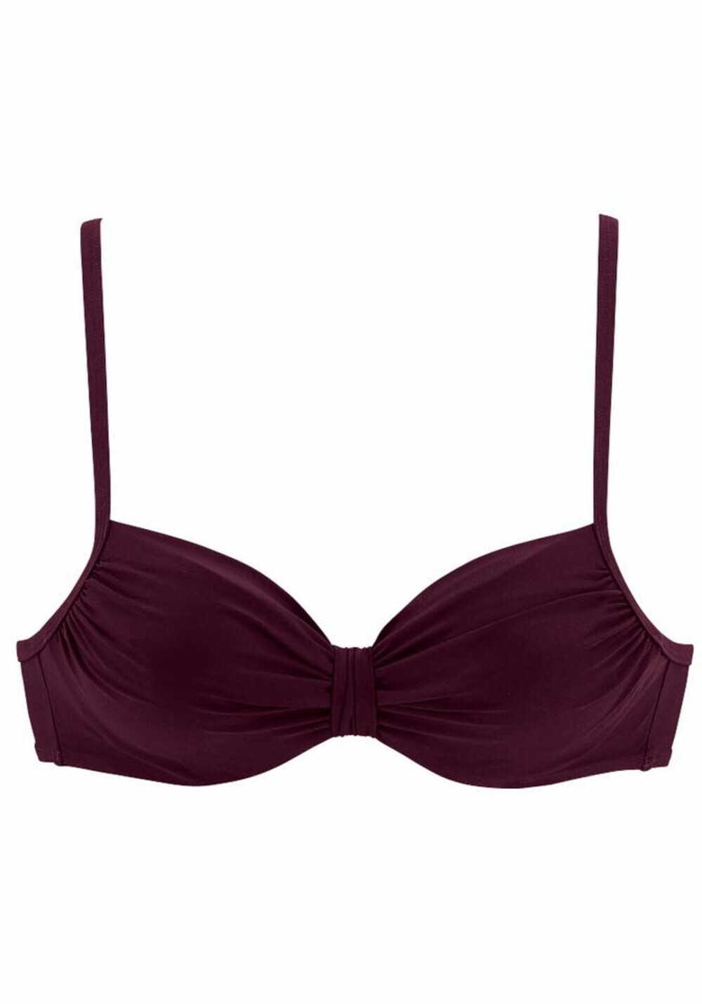 Бюстгальтер-майка бикини топ Lascana Kati, бордо
Бюстгальтер-майка бикини топ Lascana Kati, бордо