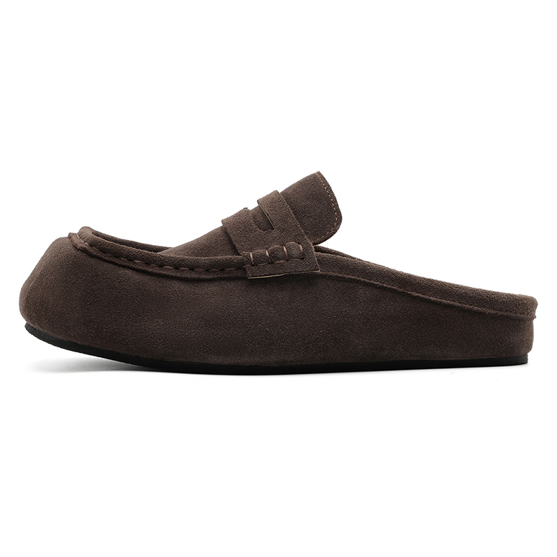 ZHENRAN Мужские домашние тапочки с закрытым носком на резиновой подошве устойчивые к истиранию коричневые, цвет Brown
ZHENRAN Мужские домашние тапочки с закрытым носком на резиновой подошве устойчивые к истиранию коричневые, цвет Brown