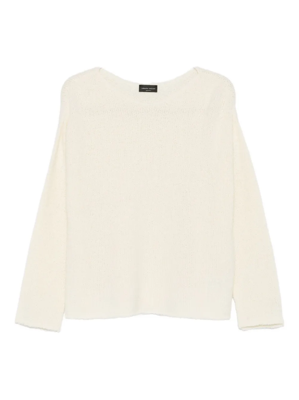 Свитер с вырезом-лодочкой Roberto Collina, белый
Свитер с вырезом-лодочкой Roberto Collina, белый