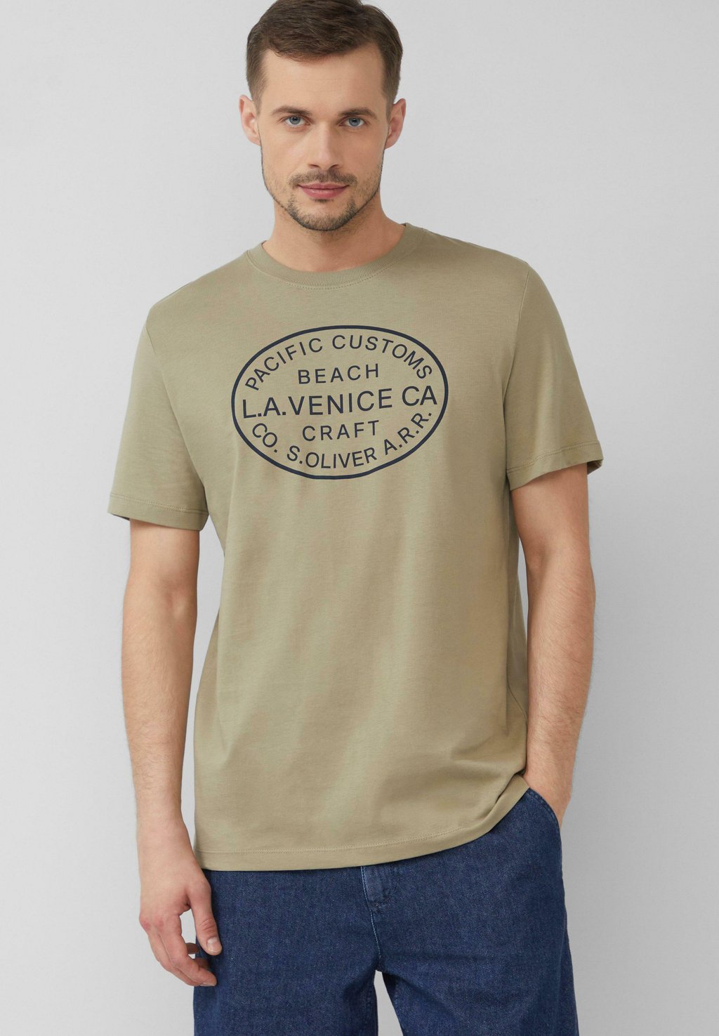 Футболка с принтом MIT CREW NECK s.Oliver, темно-зеленый
Футболка с принтом MIT CREW NECK s.Oliver, темно-зеленый