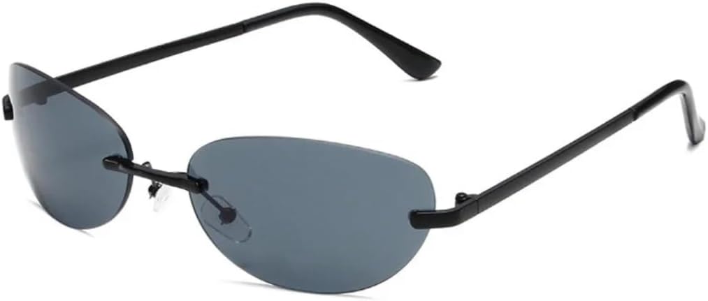 Солнцезащитные очки с защитой от УФ-излучения UV400 | Овальные без оправы, прозрачные линзы с градиентом Ocean | для женщин и мужчин, для занятий спортом на открытом воздухе и вождения DSVIGF, Black-black
Солнцезащитные очки с защитой от УФ-излучения UV400 | Овальные без оправы, прозрачные линзы с градиентом Ocean | для женщин и мужчин, для занятий спортом на открытом воздухе и вождения DSVIGF, Black-black