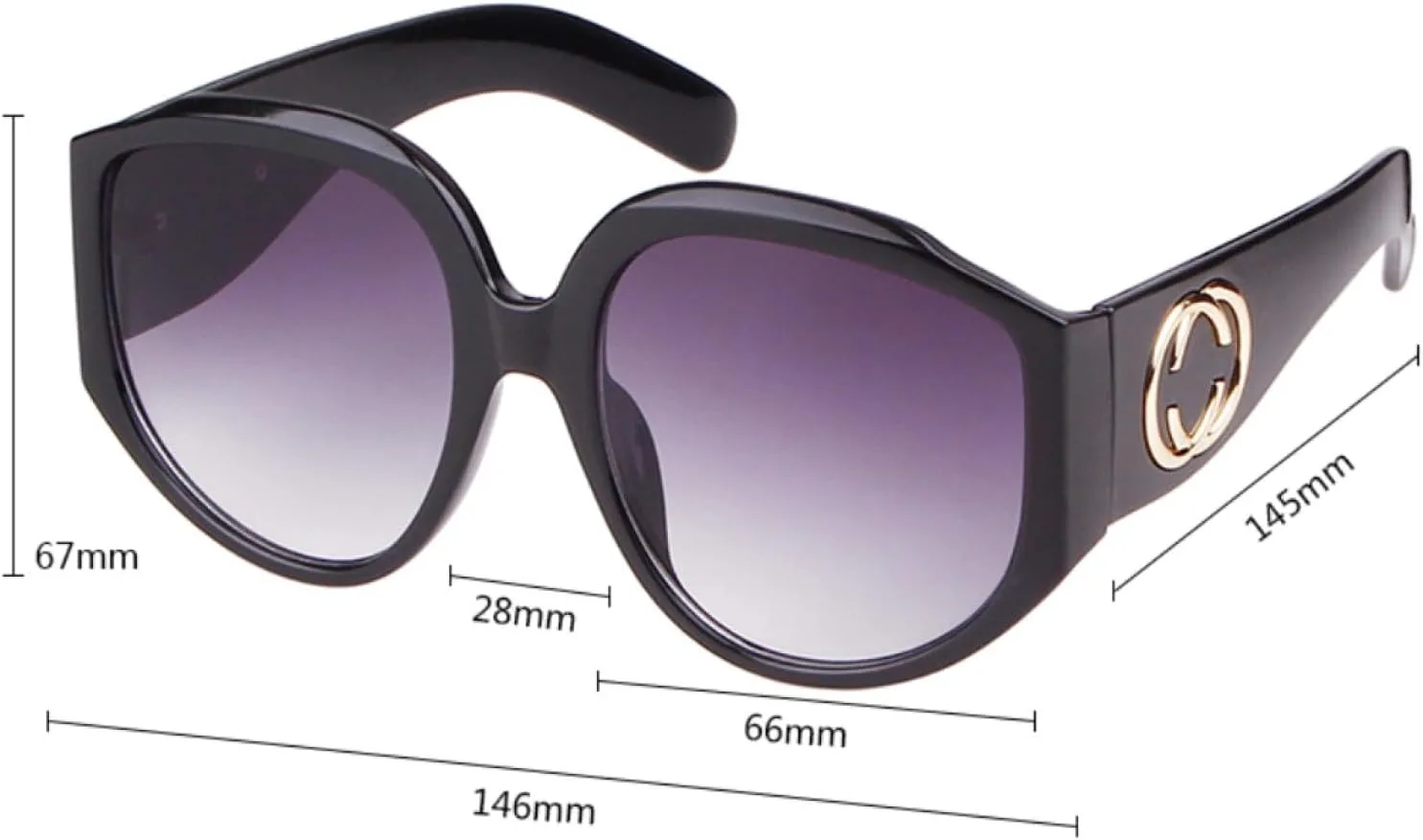 Большие квадратные солнцезащитные очки для женщин, модные женские солнцезащитные очки с зеркальным покрытием, защищающие от УФ-излучения (UV400) WNCKSQ, C4
Большие квадратные солнцезащитные очки для женщин, модные женские солнцезащитные очки с зеркальным покрытием, защищающие от УФ-излучения (UV400) WNCKSQ, C4