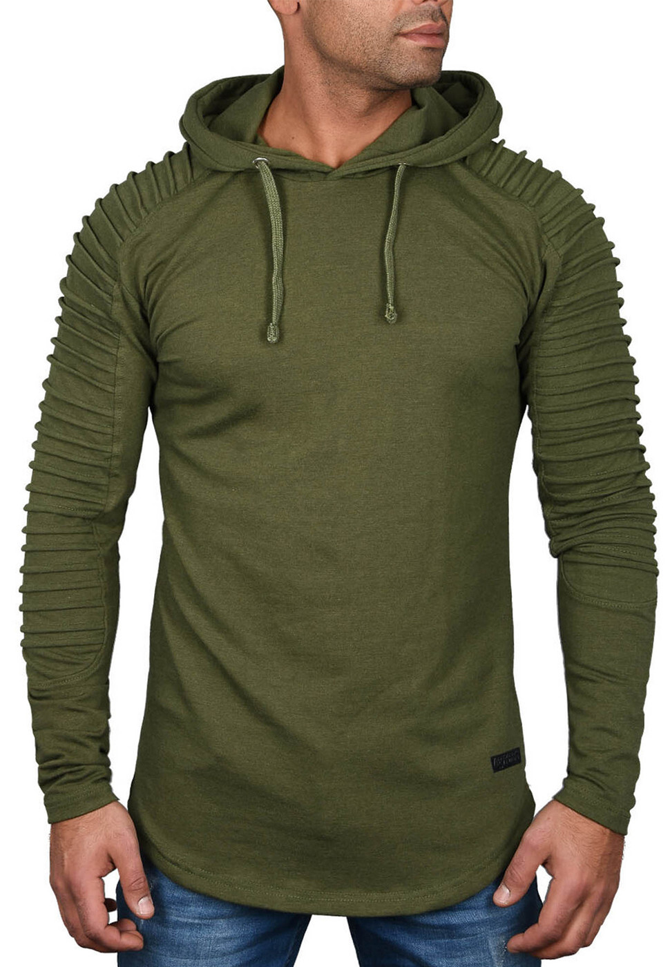 Толстовка Alessandro Salvarini Hoodie AS 038, оливковый 
Толстовка Alessandro Salvarini Hoodie AS 038, оливковый