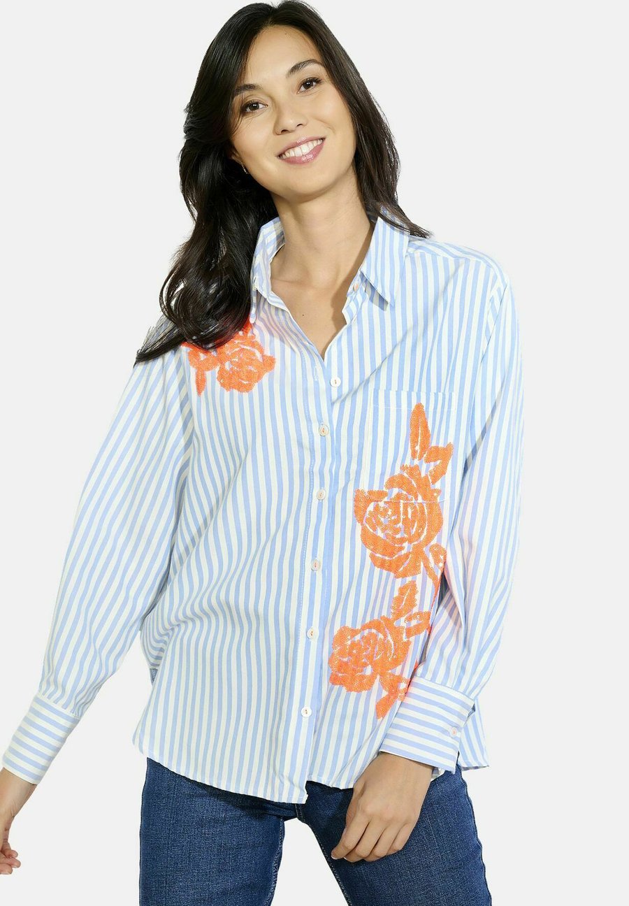 Блуза LolaLiza SEQUIN EMBROIDERED STRIPED , Blue Pastel/Blue
Блуза LolaLiza SEQUIN EMBROIDERED STRIPED , Blue Pastel/Blue