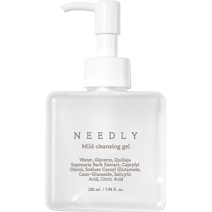 Ph сбалансированный очищающий гель гидратации мягкий очищающий для решения угорь уточняя, Needly