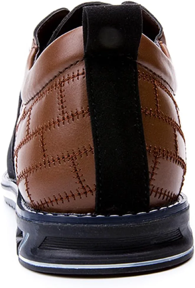 Мужские оксфорды с шнуровкой Дерби из кожи, деловые туфли, простые мокасины для прогулок и вождения, плоская обувь для мужчин FLIOZY, коричневый
Мужские оксфорды с шнуровкой Дерби из кожи, деловые туфли, простые мокасины для прогулок и вождения, плоская обувь для мужчин FLIOZY, коричневый