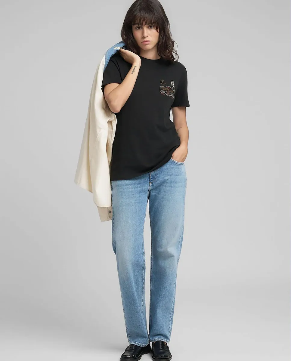 Футболка для женщин с коротким рукавом и круглым вырезом Replay, черный
Футболка для женщин с коротким рукавом и круглым вырезом Replay, черный