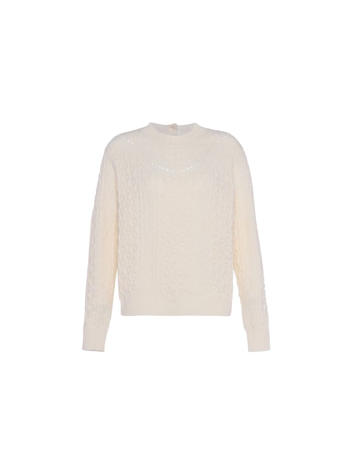 Женский свитер в цвете кремовый faina
Женский свитер в цвете кремовый faina