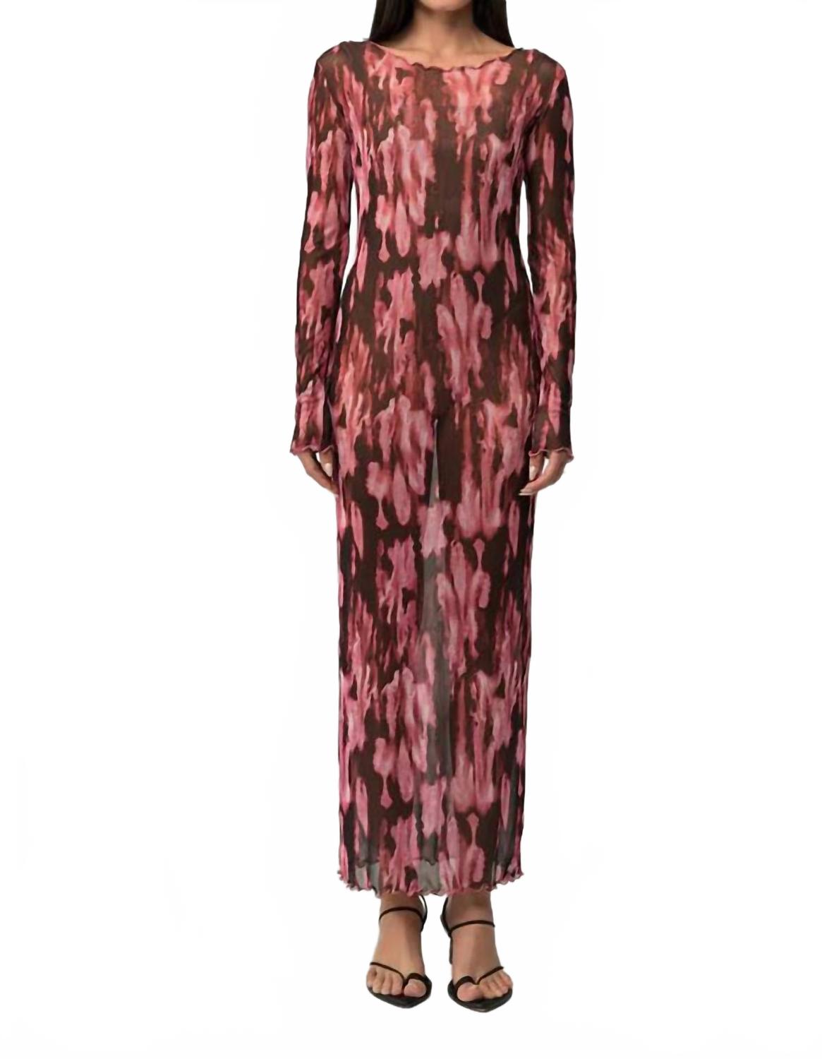 София платье макси с длинными рукавами в цвете мерло Rangel, Merlot
София платье макси с длинными рукавами в цвете мерло Rangel, Merlot