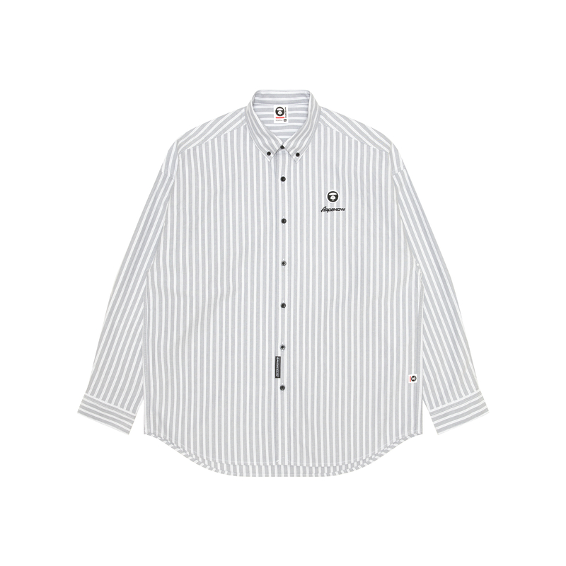 Полосатая рубашка A Bathing APE Aape, черный
Полосатая рубашка A Bathing APE Aape, черный