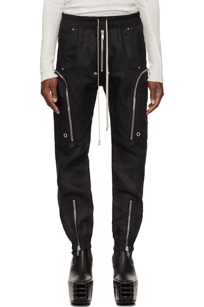 Черные брюки-карго Hollywood Bauhaus Rick Owens
Черные брюки-карго Hollywood Bauhaus Rick Owens