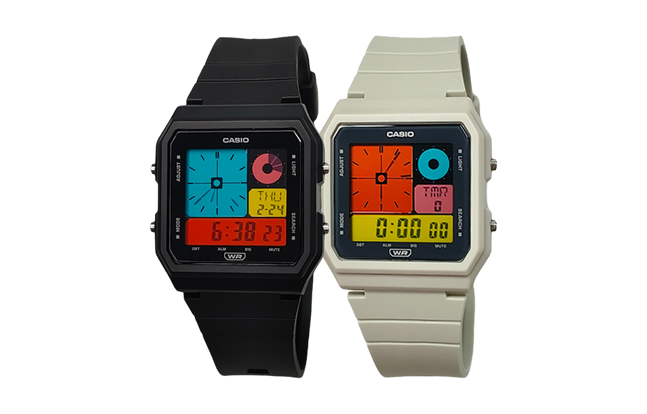 CASIO Кварцевые часы унисекс с черным циферблатом на ремешке из смолы
CASIO Кварцевые часы унисекс с черным циферблатом на ремешке из смолы