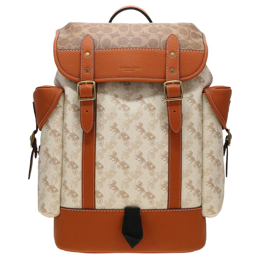 COACH Кожаный рюкзак hitch large мужской brown & ecru
COACH Кожаный рюкзак hitch large мужской brown & ecru